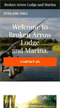 Mobile Screenshot of broken-arrow-lodge.com